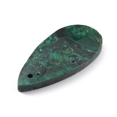 Natural Malachite Pendants G-K171-04H-1