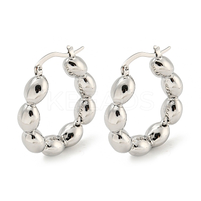 Rack Plating Brass Hoop Earrings EJEW-M247-12P-1