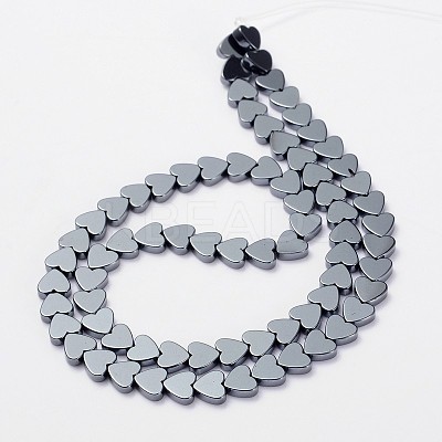 Non-magnetic Synthetic Hematite Beads Strands IM006-1