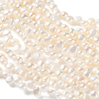 Natural Cultured Freshwater Pearl Beads Strands PA-CBABE82-02D-1