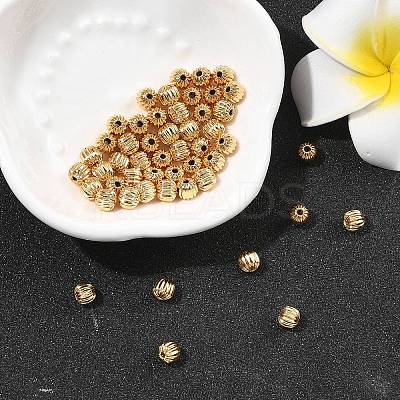 SHEGRACE Brass Spacer Beads XGRPCF042-181G-1