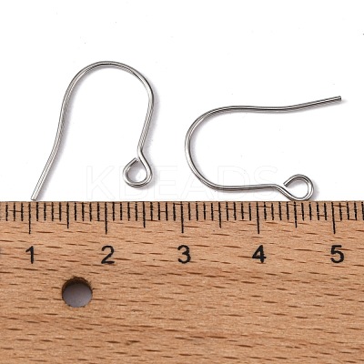 Tarnish Resistant Original Color Earring Findings X-STAS-H020-NF-1