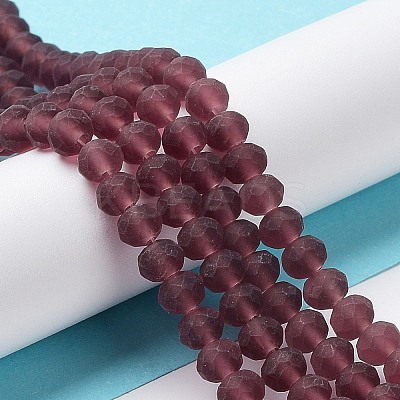 Transparent Glass Beads Strands EGLA-A034-T2mm-MD13-1
