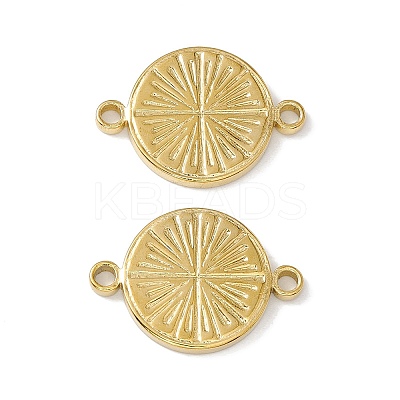 PVD Vacuum Plating 304 Stainless Steel Connector Charms STAS-G278-15G-1