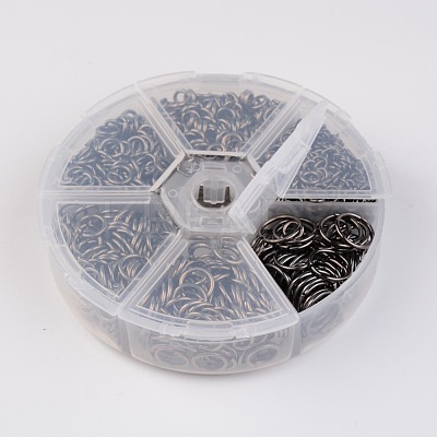 1 Box of Iron Open Jump Rings IFIN-JP0016-01B-1