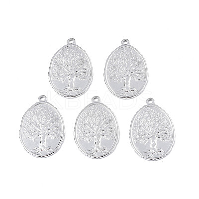 Non-Tarnish 201 Stainless Steel Pendants STAS-T063-188P-1