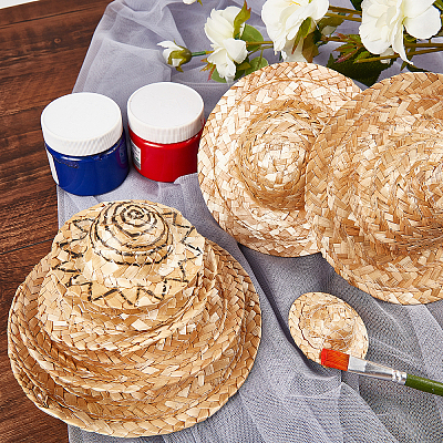 Doll Straw Hat DIY-NB0003-77-1