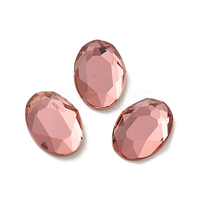 Glass Rhinestone Cabochons RGLA-P037-13A-D-1