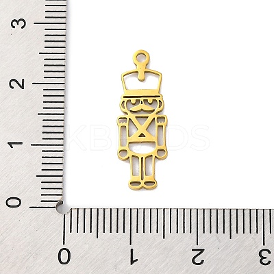 201 Stainless Steel Pendants LS-STAS-Q015-05G-1