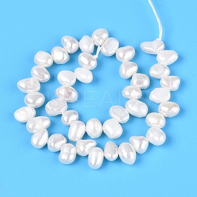 Natural Cultured Freshwater Pearl Beads Strands PEAR-T006-14-1