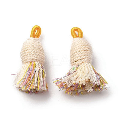Cotton Tassel Pendants FIND-D302-02B-1