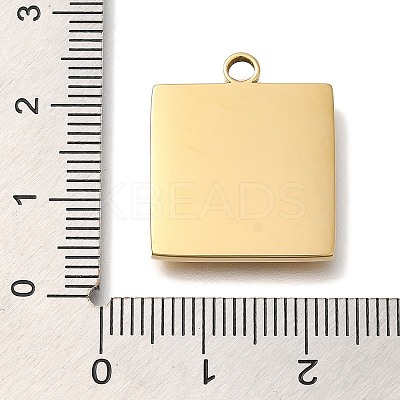 Ion Plating(IP) 304 Stainless Steel Pendants STAS-P371-109G-1