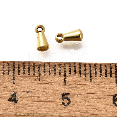 201 Stainless Steel Charms STAS-F311-01G-04-1