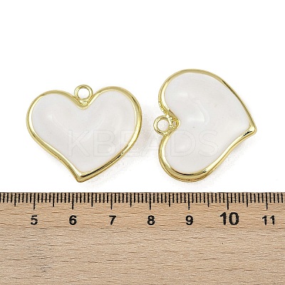 Brass Enamel Pendants KK-I358-002G-C-1