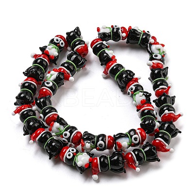 Handmade Lampwork Beads Strands LAMP-L079-02A-1
