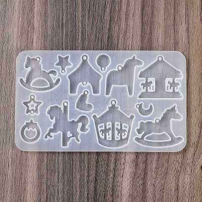 DIY Silicone Pendant Molds DIY-A054-05A-1