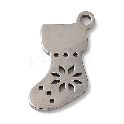 Non-Tarnish Christmas 201 Stainless Steel Pendants LS-STAS-D053-02P-1