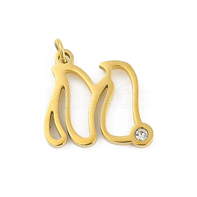 304 Stainless Steel Pendants STAS-R137-01G-M-1
