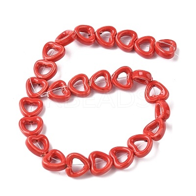 Handmade Porcelain Beads Strands PORC-Z002-01I-1