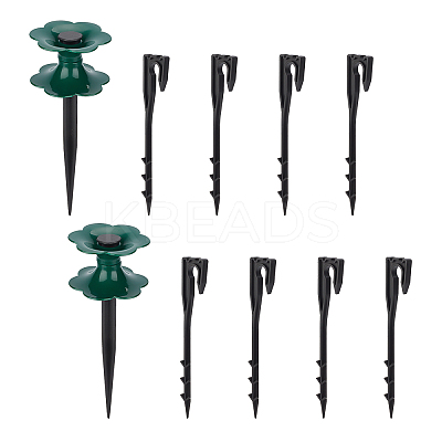 2Pcs Plastic Water Pipe Fixing Regulating Wheel FIND-GA0001-53-1