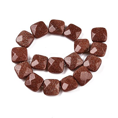 Synthetic Goldstone Beads Strands G-T138-167-1