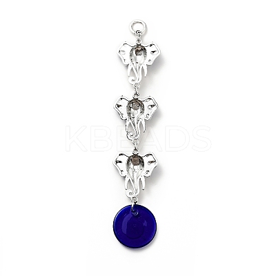 3 Elephants Pendant Decorations LS-HJEW-H058-02-1