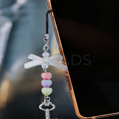 1Pc Resin Bead Mobile Straps HJEW-LP0001-67-1