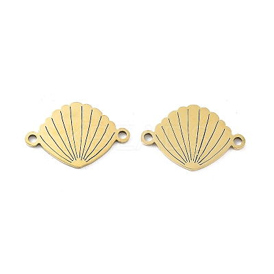 Ion Plating(IP) 201 Stainless Steel Connector Charms STAS-A090-16G-1