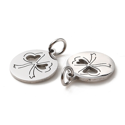 Non-Tarnish 304 Stainless Steel Charms STAS-D050-07P-02-1