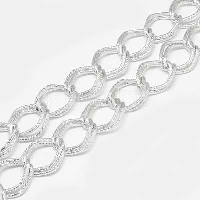 Unwelded Aluminum Curb Chains CHA-S001-105-1