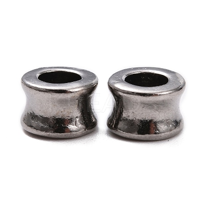 Tibetan Style Alloy European Beads K0PCJ052-1