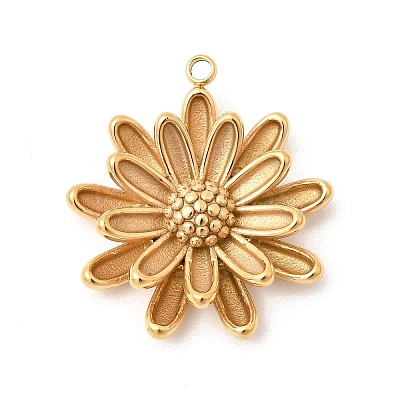 304 Stainless Steel Pendants STAS-G378-02G-1