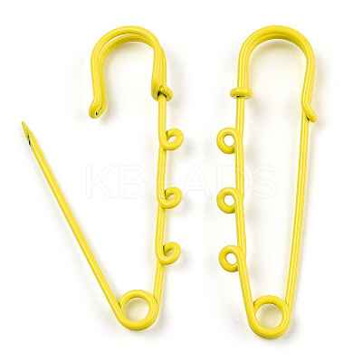 Spray Painted Iron Brooch Findings IFIN-K043-01A-06-1