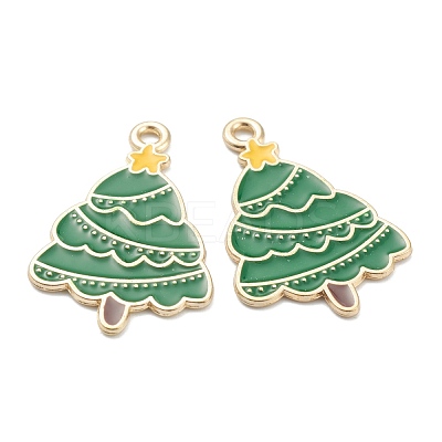 Alloy Enamel Pendants X-ENAM-J649-26LG-B-1