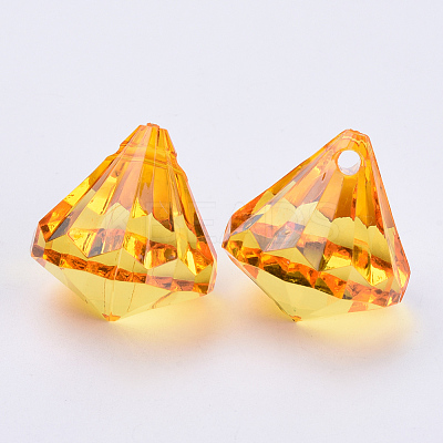 Transparent Acrylic Pendants TACR-Q260-C-V24-1