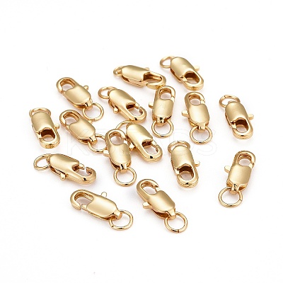 Grade AAA Brass Lobster Claw Clasps X-KK-O093-32-NR-1