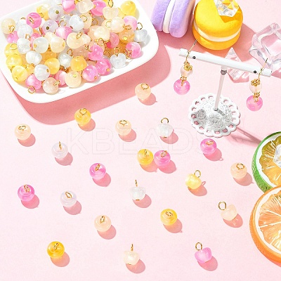 30Pcs Resin UV Reactive Charms PALLOY-YW00173-01-1