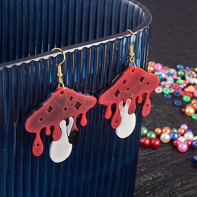 5Pcs Halloween Theme DIY Pendant Silicone Molds DIY-SZ0006-39-1