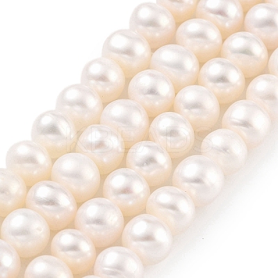 Natural Cultured Freshwater Pearl Beads Strands PEAR-C003-12I-1