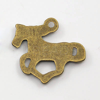 Tibetan Style Pendants TIBEB-LF1172YKG-AB-FF-1