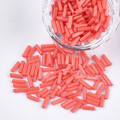 Glass Bugle Beads SEED-S029-01A-10-1