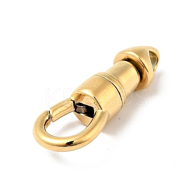 304 Stainless Steel Swivel  Clasps LS-STAS-C056-03G-1