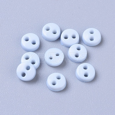 Nylon Tiny Button X-BUTT-WH0014-28A-1