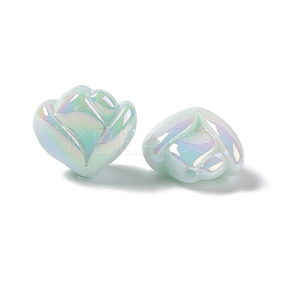 Opaque Acrylic Beads OACR-E004-16-1