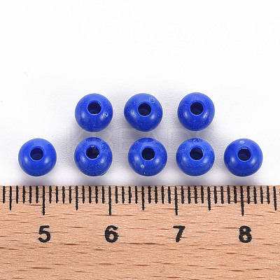 Opaque Acrylic Beads MACR-S370-C6mm-10-1