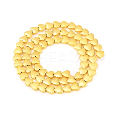 Electroplated Non-magnetic Synthetic Hematite Beads Strands G-F682-06B-G-1