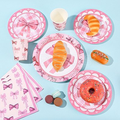 Bowknot Theme Birthday Party Decoration Sets ST-CJ0030-02-1