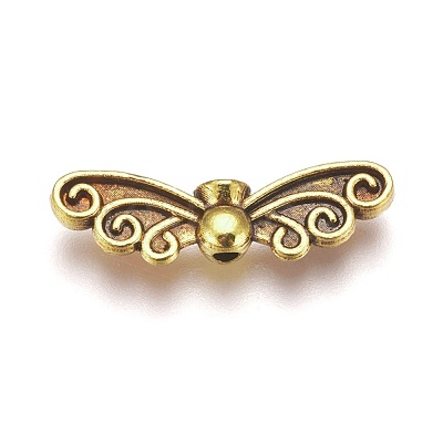Tibetan Style Alloy Beads TIBEB-1331-AG-LF-1
