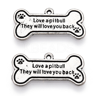 Tibetan Style Alloy Pendants TIBE-Q082-007AS-A-RS-1