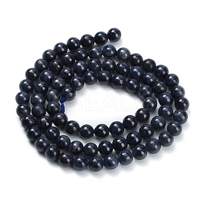 Natural Sapphire Beads Strands G-L631-A02-5-6mm-1
